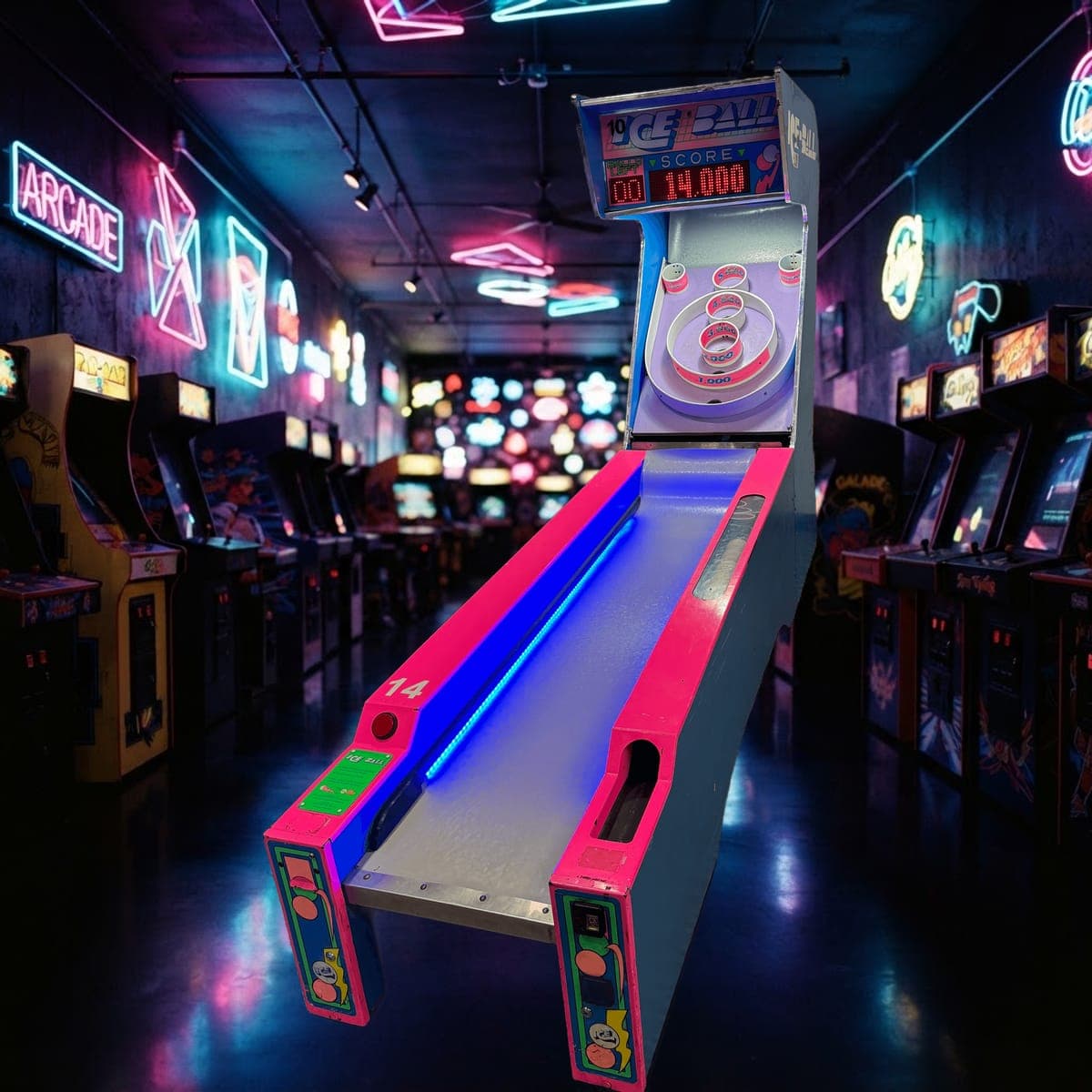 ICE Ball Skeeball LED